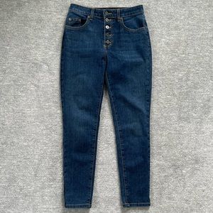 Carmar Skinny High Rise Buttonfly Jeans